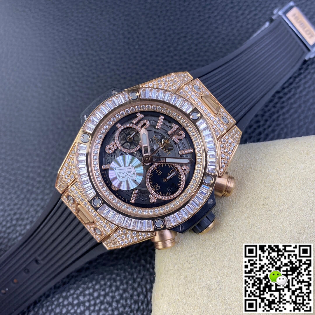 Hublot BIG BANG Unico 421.OX.1180.RX.0904 BB Factory 1:1 Best Edition Replica Watch Black Strap